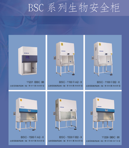 博科生物安全柜（BIObase品牌）系列型号